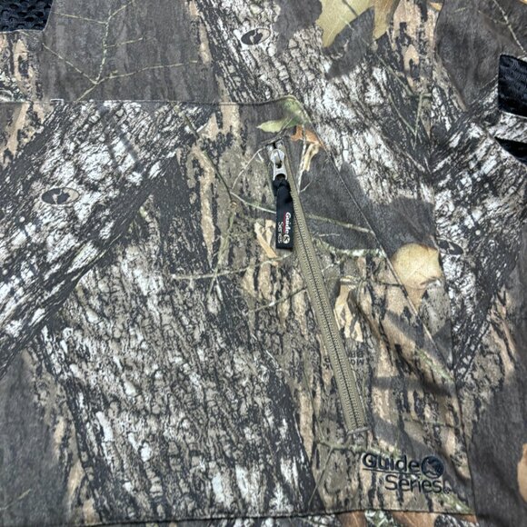 Gander Mountain Jacket Mens XXL Guide Series Mossy Oak Camo Pullover Hunting - Picture 3 of 13